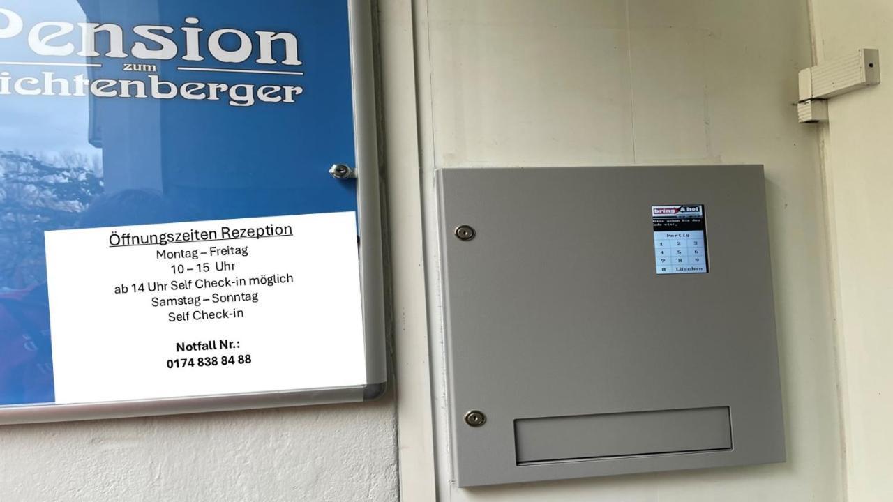 Pension zum Lichtenberger Berlin Exterior foto
